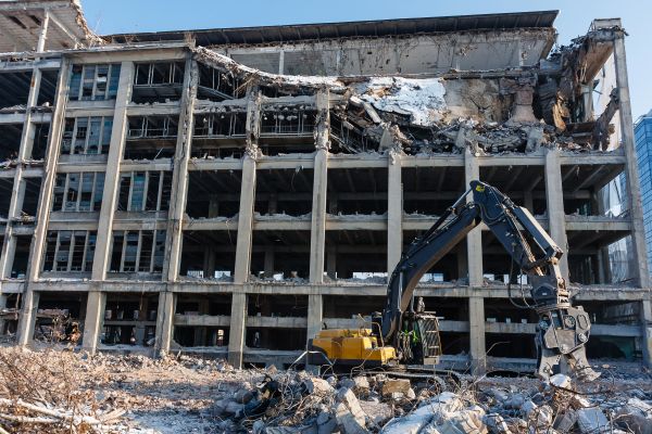 Commercial Building Demolition in Puyallup